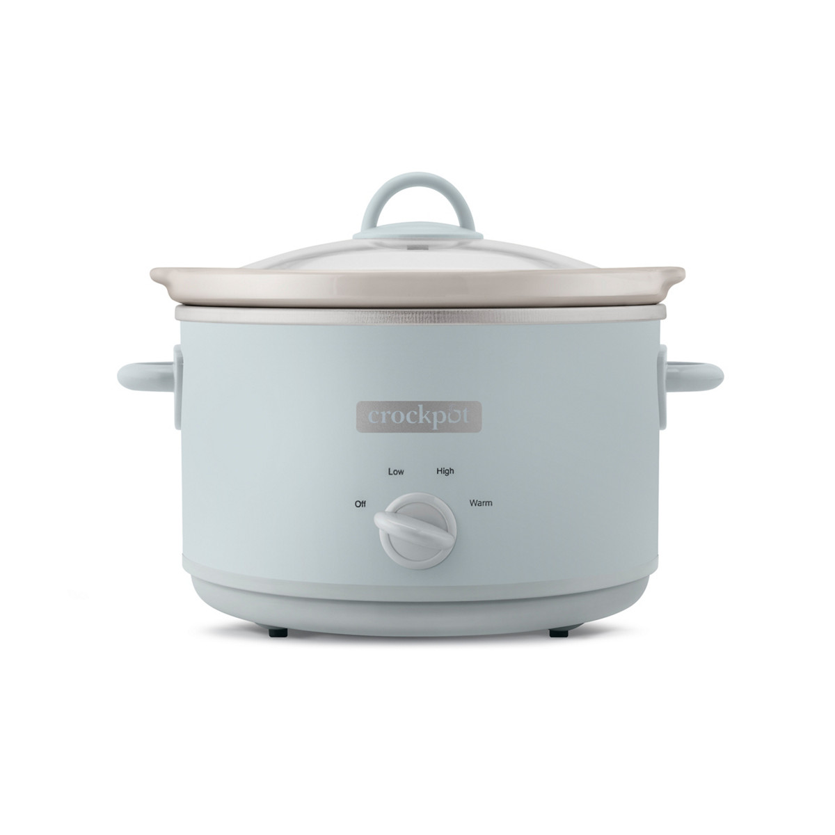 Official Crock-Pot CPSCRM45-B-122 Macaroon Blue manual slow cooker