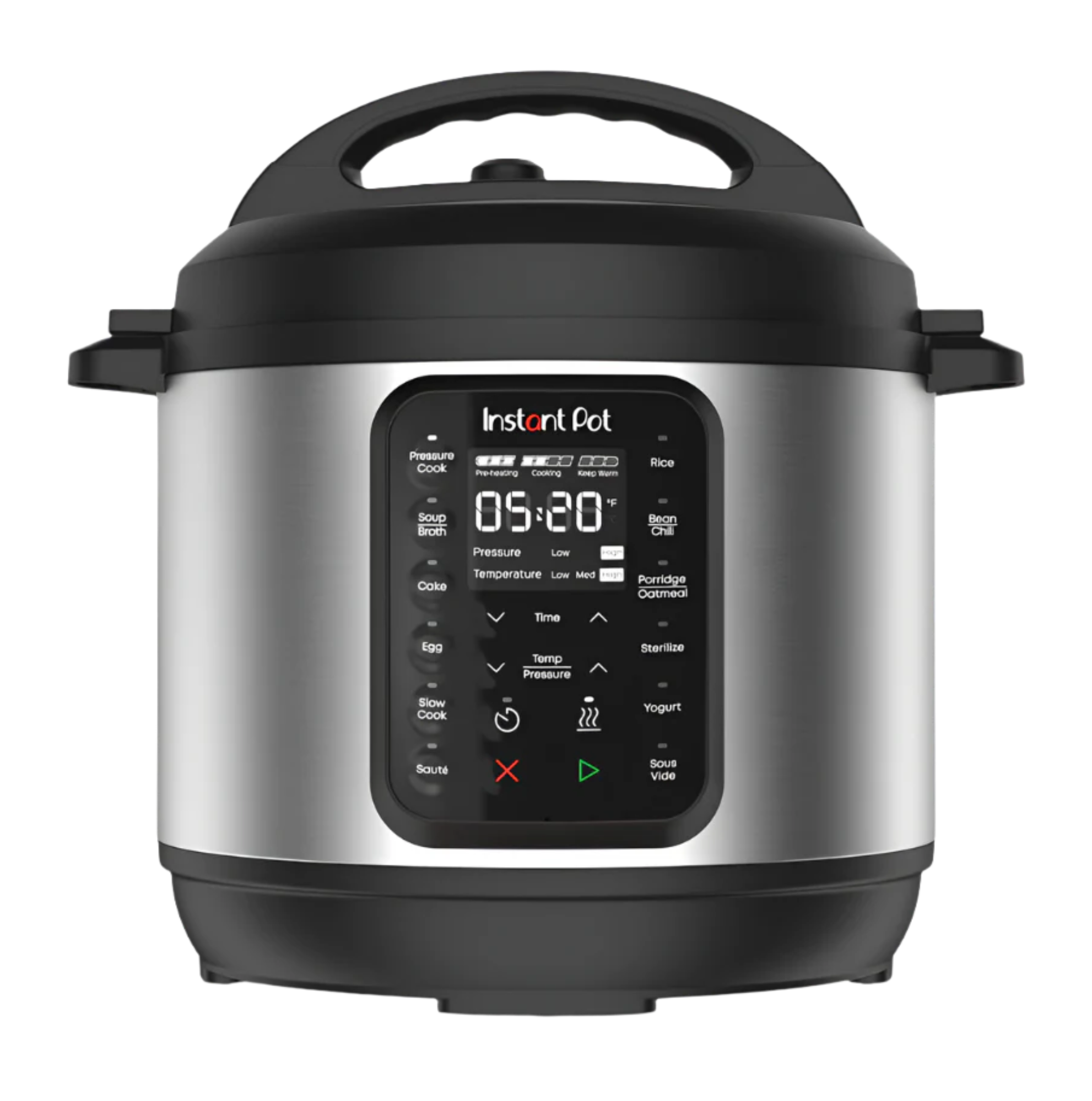 Instant Pot 6QT Multi-Cooker with Accessories, exact model 112-2356-01, shown from the front