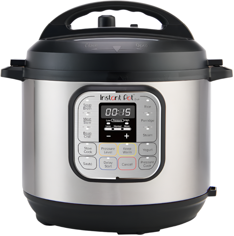 Official Instant Pot Duo Mini 3QT front view, model 110-0043-01